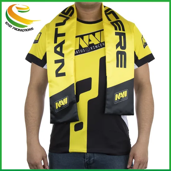 Wholesale Customized Sports Team Promotional Soccer Fan Scarf