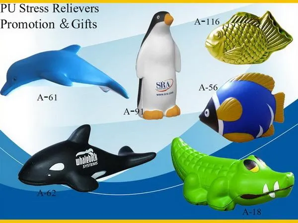 Colorful OEM Made Anti-Stress PU Fist Stress Ball