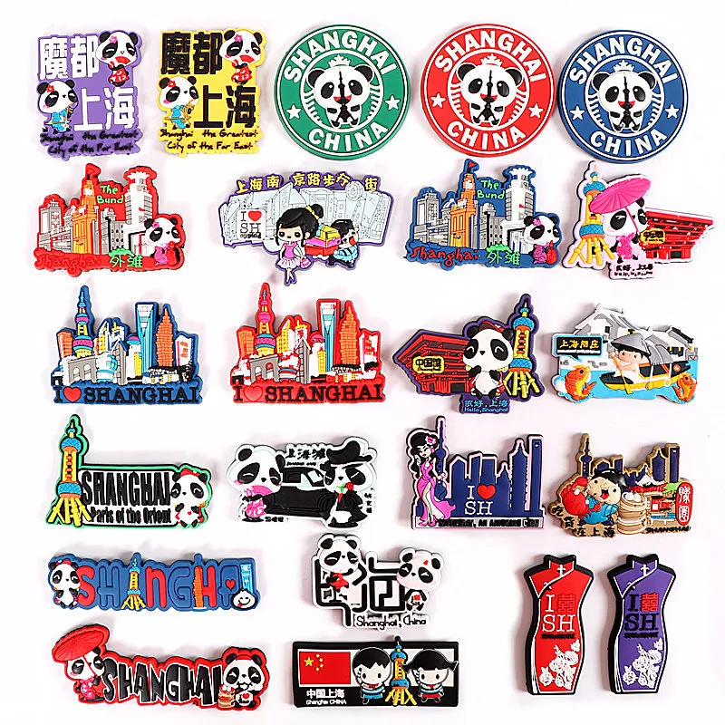 Custom Fashion Soft EVA/Rubber/Resin/PVC Fridge Magnet for Souvenir Gift