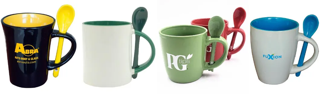 Factory Customized Eco-Friendly Colorful 350ml Porcelain Drinking Tea Cup Ceramic Gift Mugs