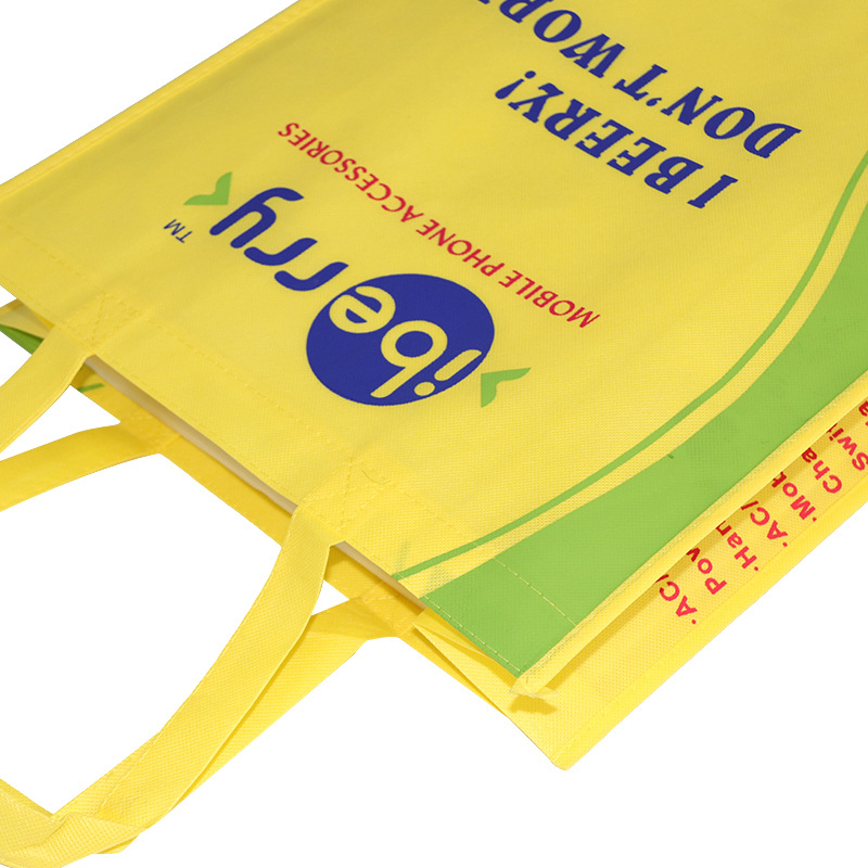 Factory Custom PP Non Woven RPET Laminated Reusable Promotion Shopping Bags