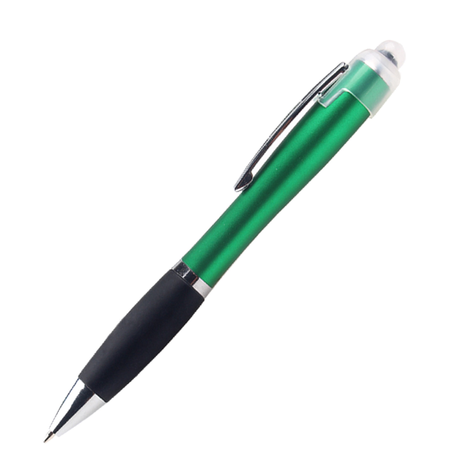 Custom Promotional LED Logo Light Up Pen Stylus Ballpoint Pens for Business