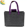 Factory Personalized Custom Fashion Large Capacity Felt Tote Bags Handbags for Women