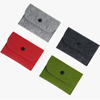 Felt Coin Purse Unisex Cute Felt Mini Coin Purse Wallet Casual Small Bags Key Card Money Holder