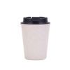 12oz Travel Tumbler Double-Layer Portable Mini Plastic Wheat Straw Coffee Cups