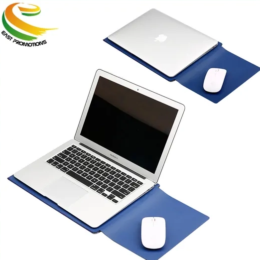 Waterproof Computer Pu Leather Laptop Sleeve Bag 11/12 "Portable Mouse Pad Laptop Case 