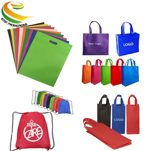Custom Logo Printed Eco-friendly Ecological Bag Large Nonwoven Shopping Tote Bag for Supermarket