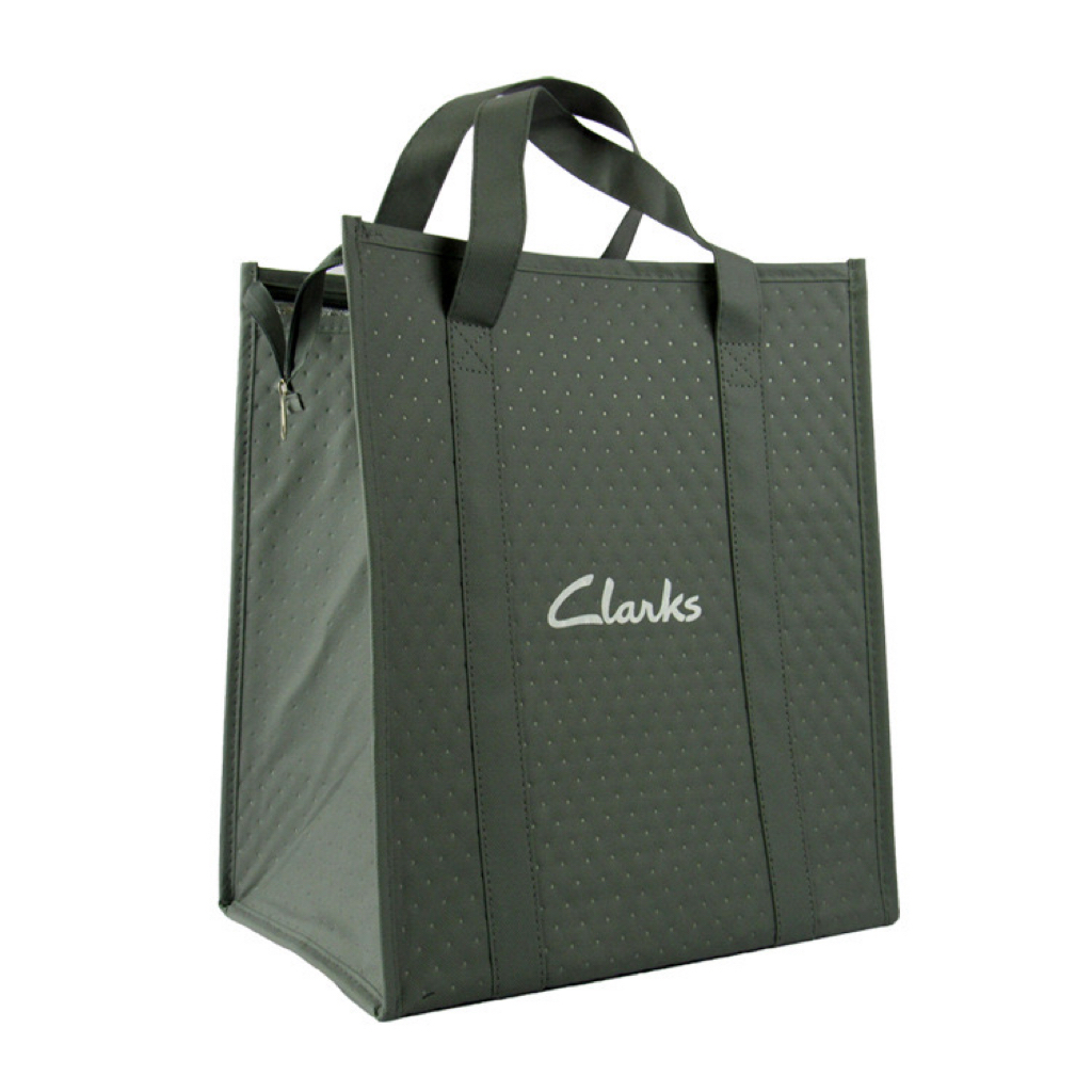 Manufacturer Custom Non Woven Aluminum Foil Reusable Picnic Cooler Bag with Zipper