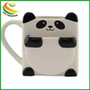 Customized Milk Pocket Mug, Ceramic Coffee Cup with Cookie Holder for Gifts