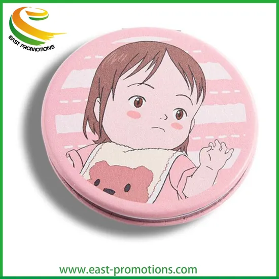 Custom Pocket Compact Mirror Round Gift Mirror Manufacturer