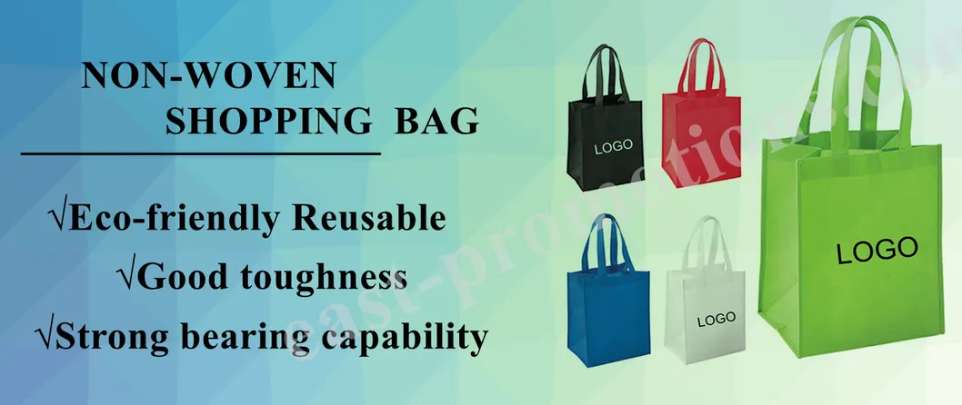 Non Woven Bag Manufacturer Supply Durable Promotional Folding Large Non-Woven Shopping Bag