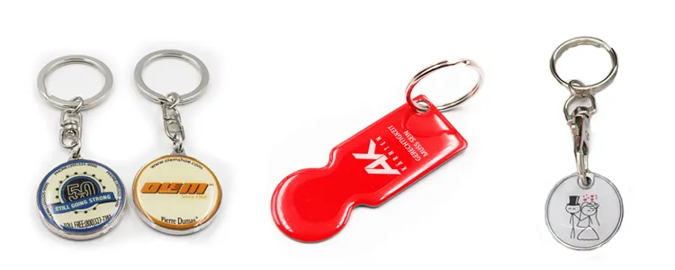 High Quality Wholesales Keychain Custom Logo Metal Keychains No Minimum