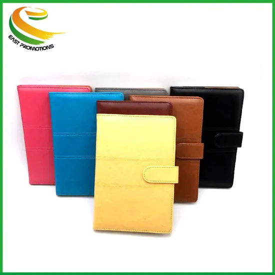 Professional Custom Personal Business A5 Leather Notebook Without Pen and Giftbox