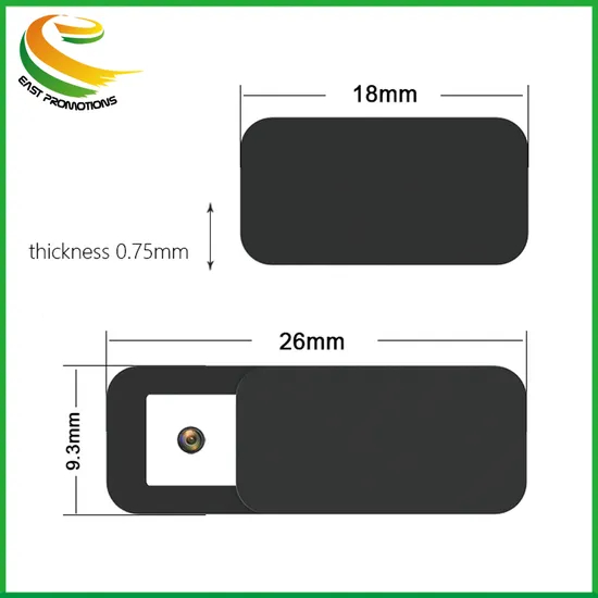 Customized Metal/Plastic Webcam Slider Cover for Laptops/Phone