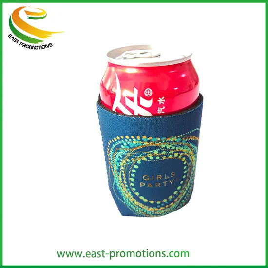 Manufacturer Custom Neoprene Foam Foldable Beer Can Drink Holder, 330ml Beer Neoprene Koozies