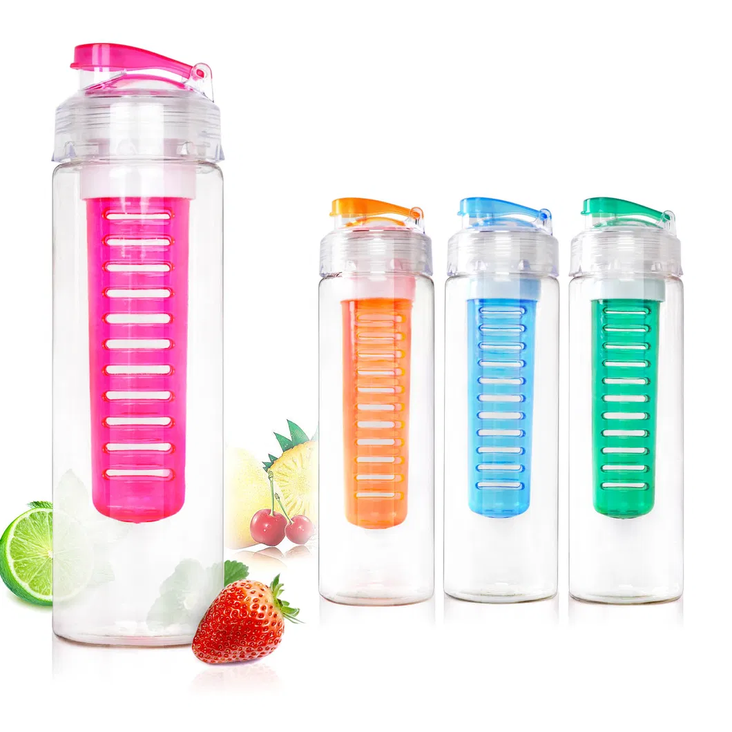 Plastic Fruit Driking Water Bottle for Promotional Gift