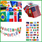 Advertising Double Sides Printed Hanging Event Vinyl Flag Strings Flag Bunting