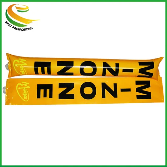 Factory Custom Pen Shape PE Inflatable Cheering Air Sticks for Promotional Gifts