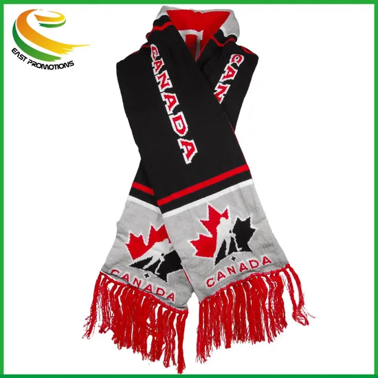 Wholesale Customized Sports Team Promotional Soccer Fan Scarf