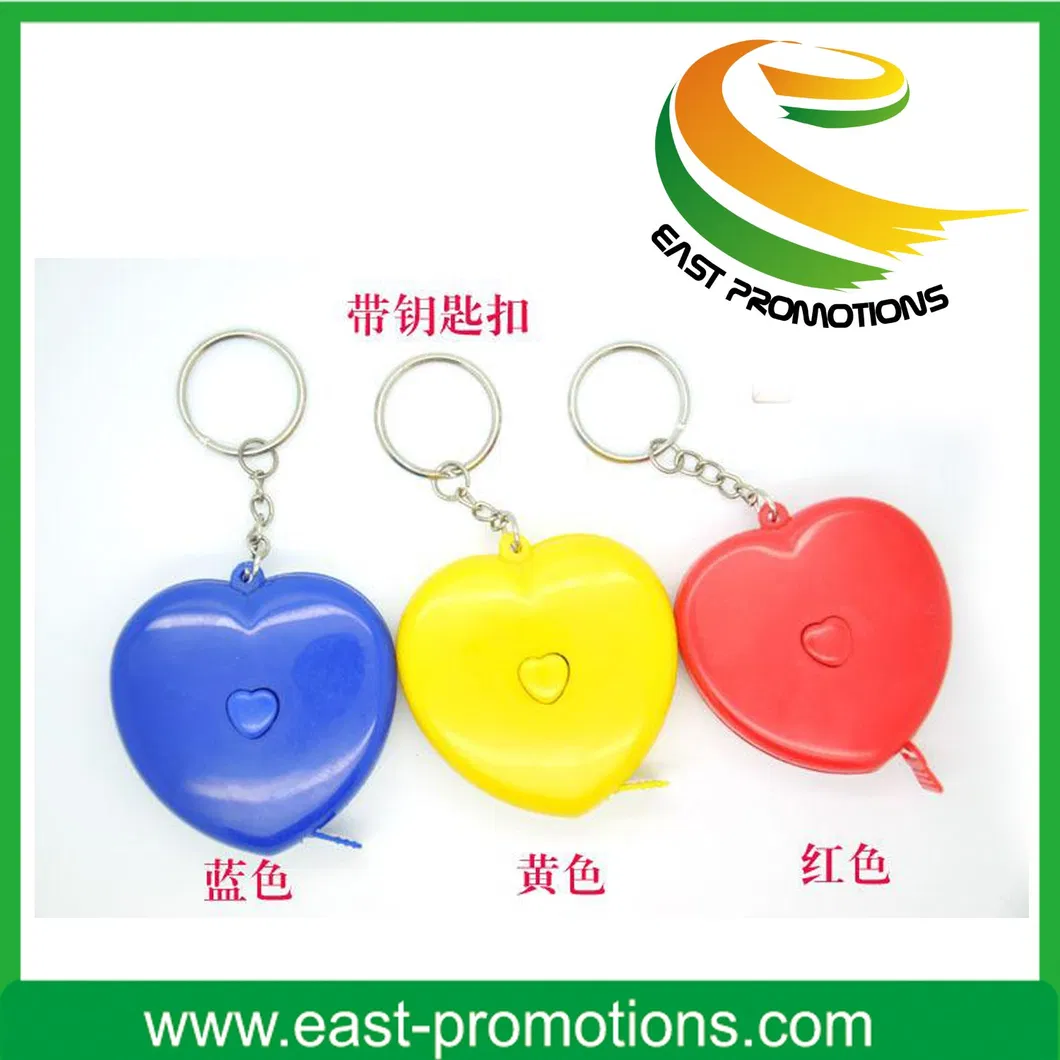 Custom Cute Funny Mini Retractable Tape Measure Keychain