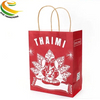 Wholesale Custom Recyclable Eco Brown / Kraft / White Paper Shopping Tote Bag, Food Lunch Paper Bag