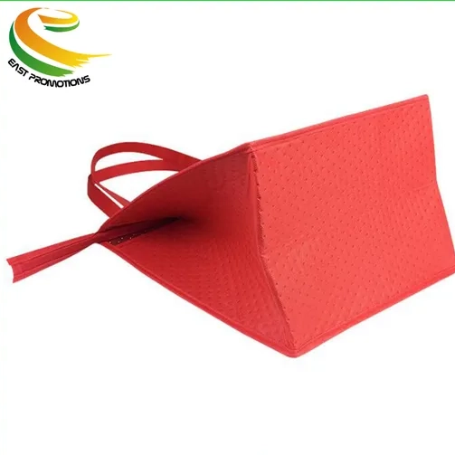 Custom Logo Insulated Reusable Large Waterproof Refrigerated Non Woven Tote Picnic Cooler Bag