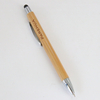 Custom Logo Laser Engrave Bamboo Pen Ballpoint Touch Screen Pen for Gifts