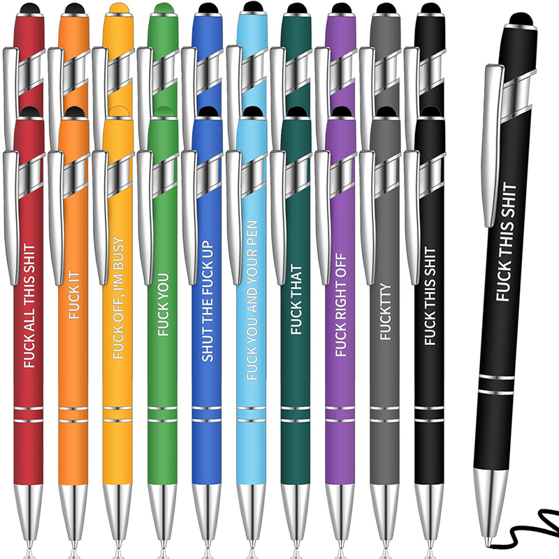 Hot Sale 2-in-1 Stylus Ballpoint Pen Metal Touch Screen Pen for Promotion