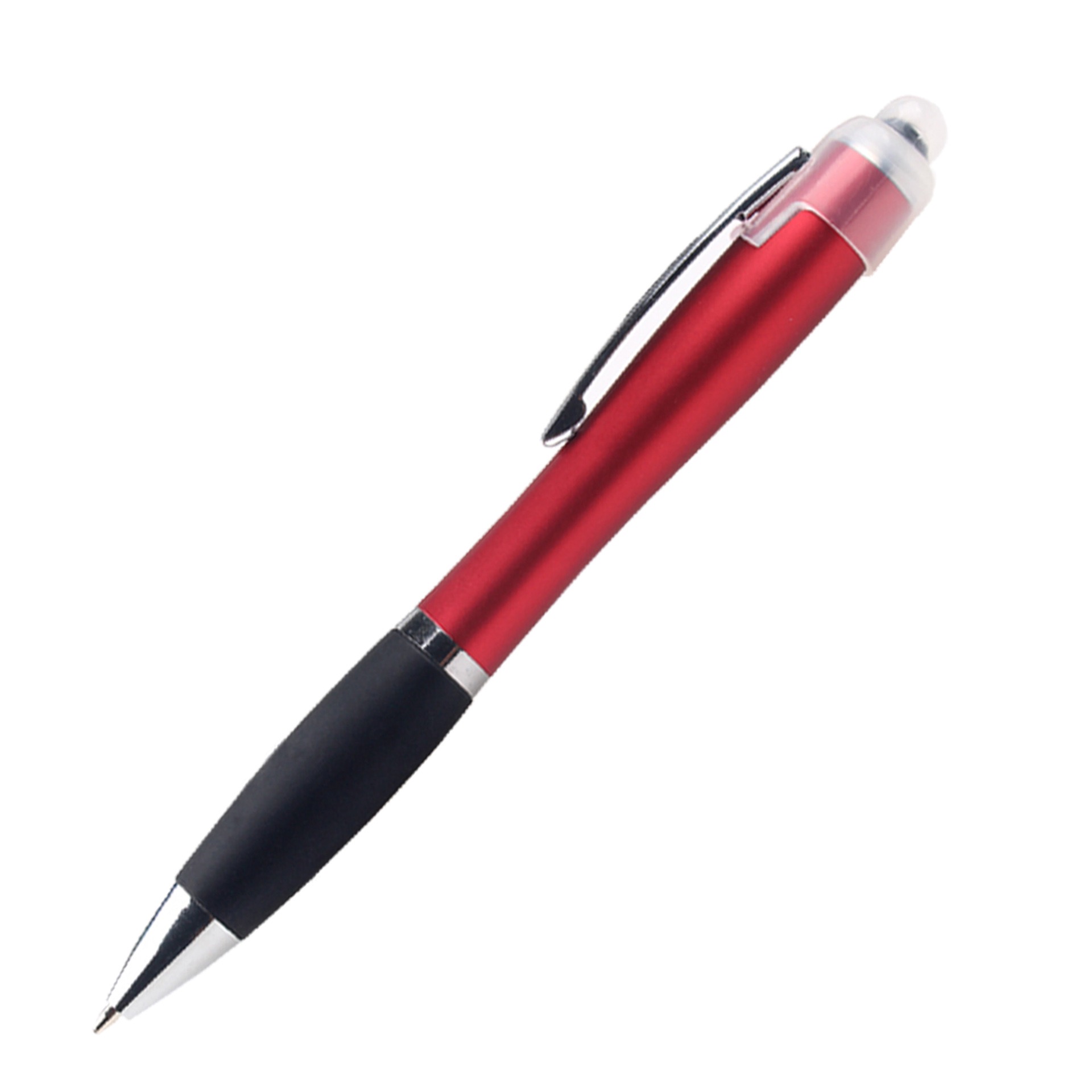 Custom Promotional LED Logo Light Up Pen Stylus Ballpoint Pens for Business