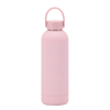 32oz Rubber Coated Vacuum Double Wall Insulated Flask Stainless Steel Sports Water Bottle with Handle Lid 