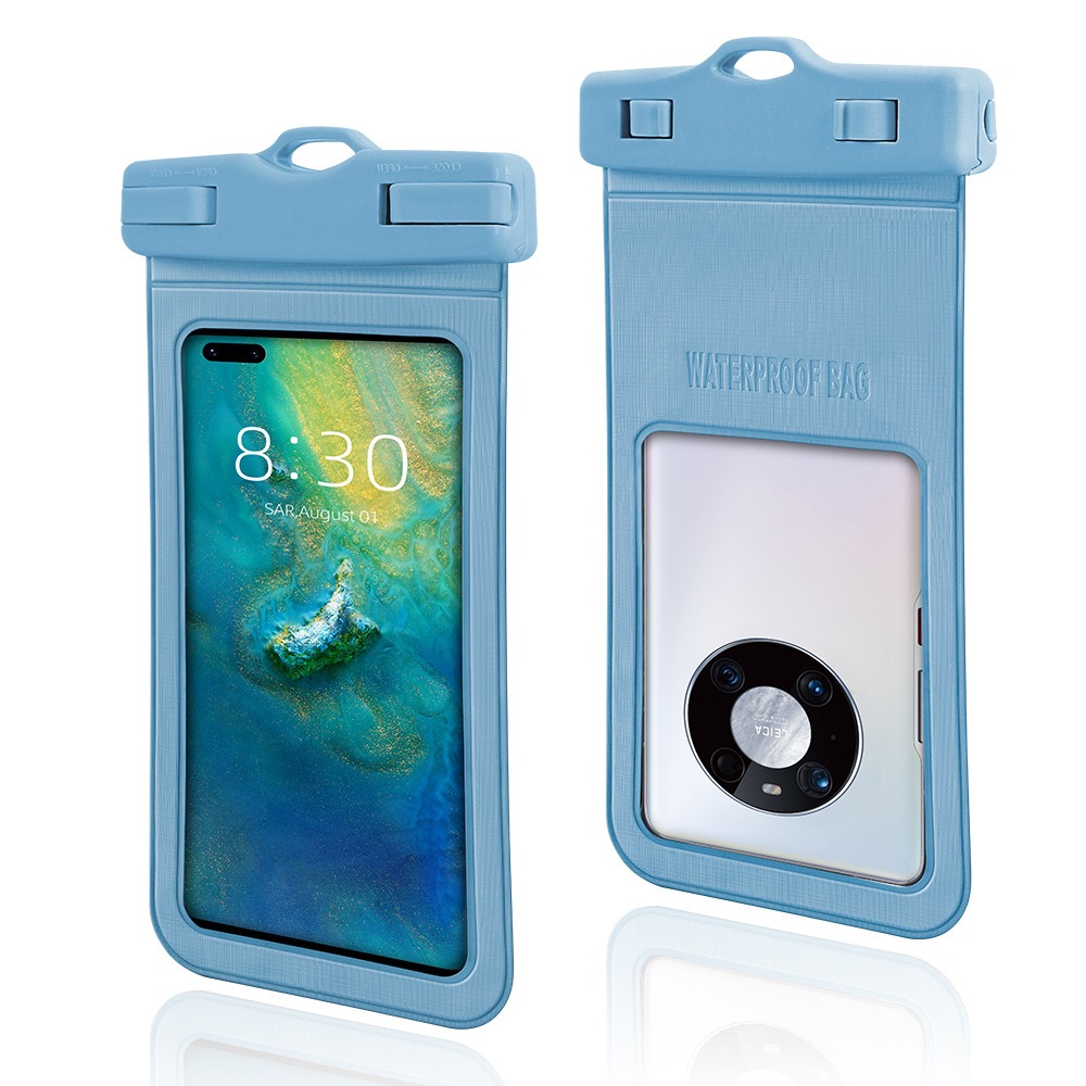 Universal PVC Waterproof Cell Phone Pouch, Mobile Phone Water Proof Case Bag for Swimming