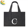 Manufacturer Customized High-Capacity Felt Shopping Tote Bag, Felt Fabric Hand Bag for Ladies