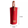 Felt Single Wine Bottle Tote Bag Carrier Bag Wine Cooler Gift for Wine Lovers