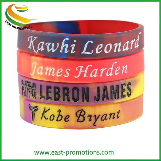 Wholesale Cheap Mix Color Rubber Band Silicone Wristband for Sports Event