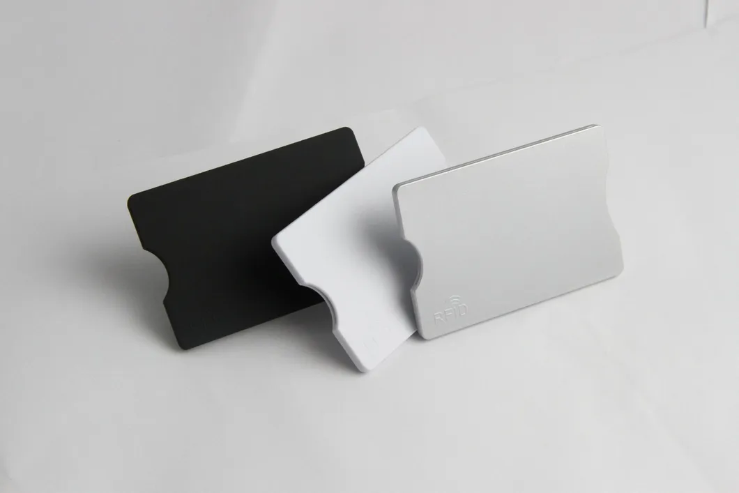 Hard Plastic ABS RFID Blocking Card Sleeve for Credit Card