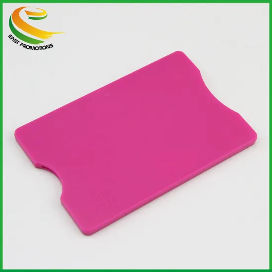 Wholesales Promotional Item ABS material RFID Blocking Credit Card Sleeve