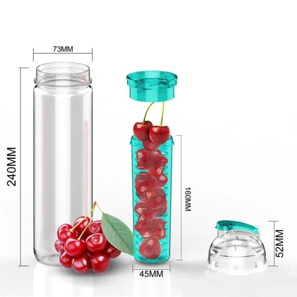 Plastic Fruit Driking Water Bottle for Promotional Gift