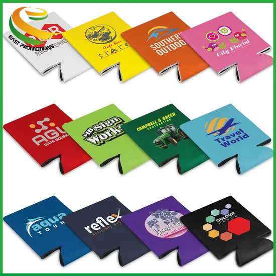 Manufacturer Custom Neoprene Foam Foldable Beer Can Drink Holder, 330ml Beer Neoprene Koozies