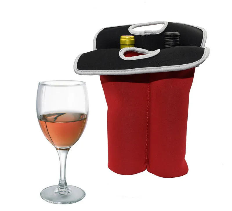 Promotional Customized Neoprene Wine Bottle Drink Holder