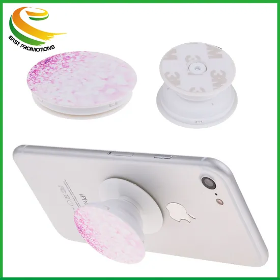 Pop Phone Socket Cell Phone Grip Holder - Black