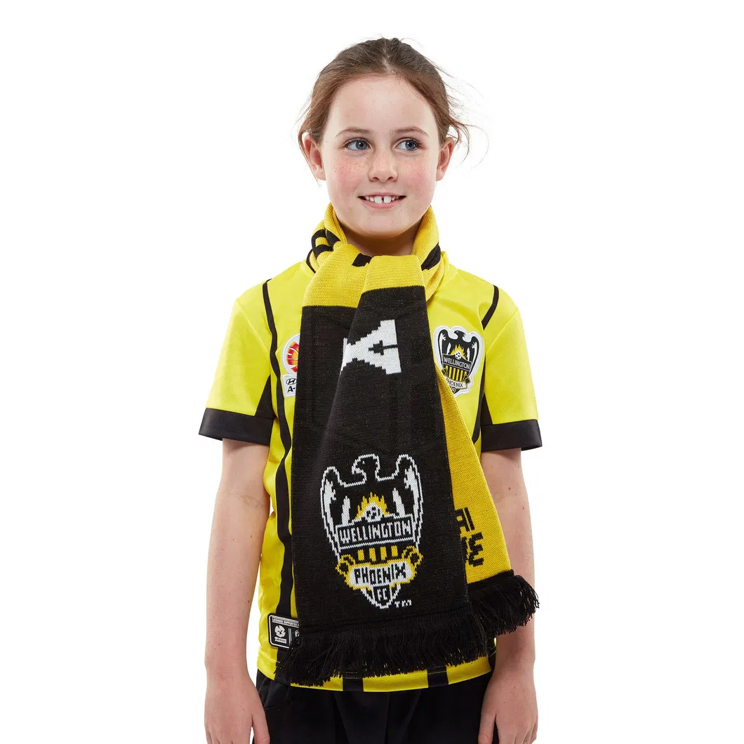 Polyester Satin Printing Sports Team Promotional Football Fans Scarf