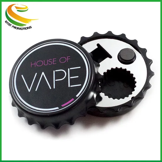 New Custom Creative Decoration Fridge Magnet with Bottle Opener