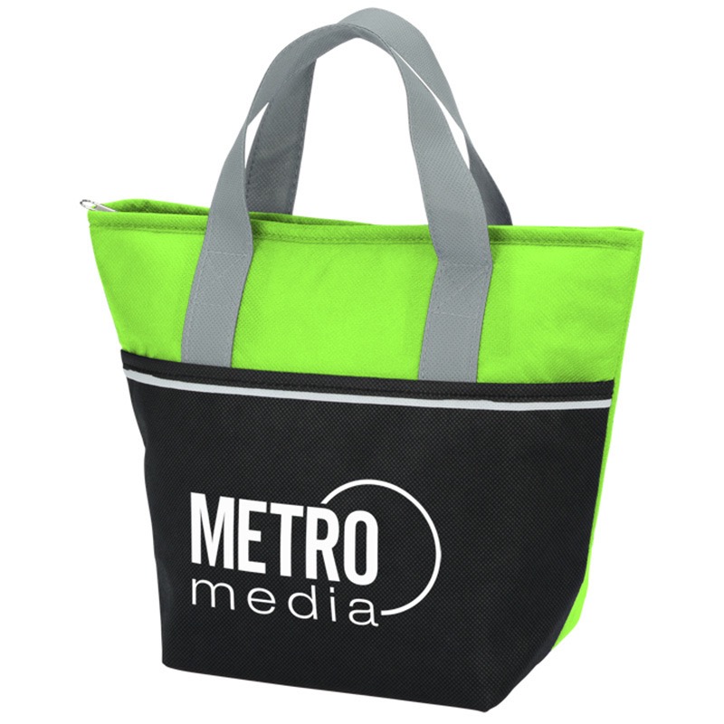Customized Durable PEVA Waterproof Oxford Cloth Lunch Bag Insulated Pinic Cooler Thermal Bag