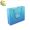 Custom Luxury Art Paper Gift Bag, White Cardboard Paper Shopping Bag with Nylon Rope