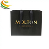 Manufacturer Custom Cheap Luxury Coated Art Paper Gift Bag Ribbon Handle with Logo Stamping