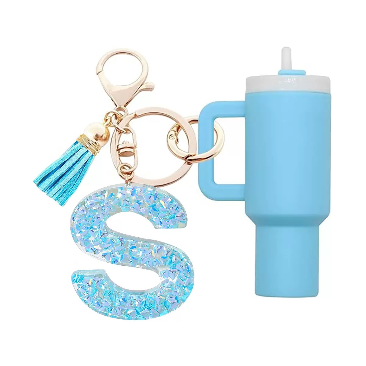 2025 NEW Arrival Mini Tumbler Keychain Chapstick Holder Mini Cup Keychain for Stanley Cup Accessories, Lip Balm Holder
