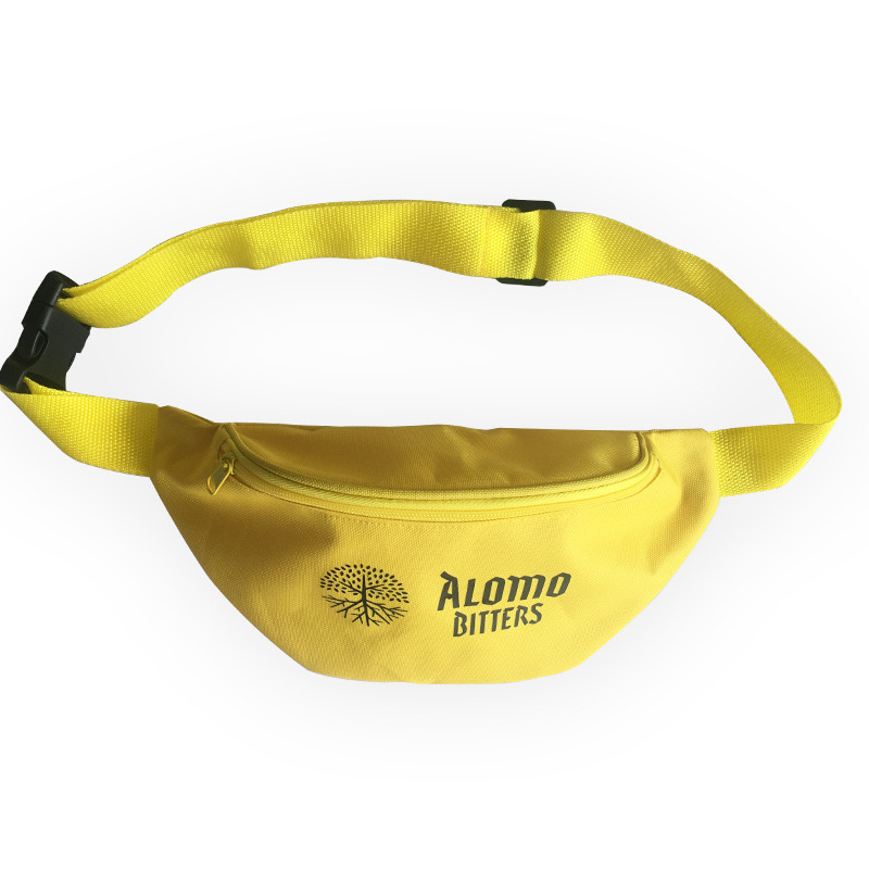 Custom Logo Unisex 600d Oxford Men Pouch Waist Bag Women Oxford Fanny Pack Crossbody Shoulder Bag