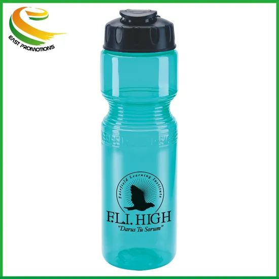 Custom Printed Pet Plastic Sports Water Bottle