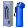 Custom 750ml BPA Free Plastic Tritan Smken Mouth Fragrance Drink Air Flavoured Up Water Bottle Wtih Fruit Flavor Pod Capsules