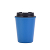 12oz Travel Tumbler Double-Layer Portable Mini Plastic Wheat Straw Coffee Cups